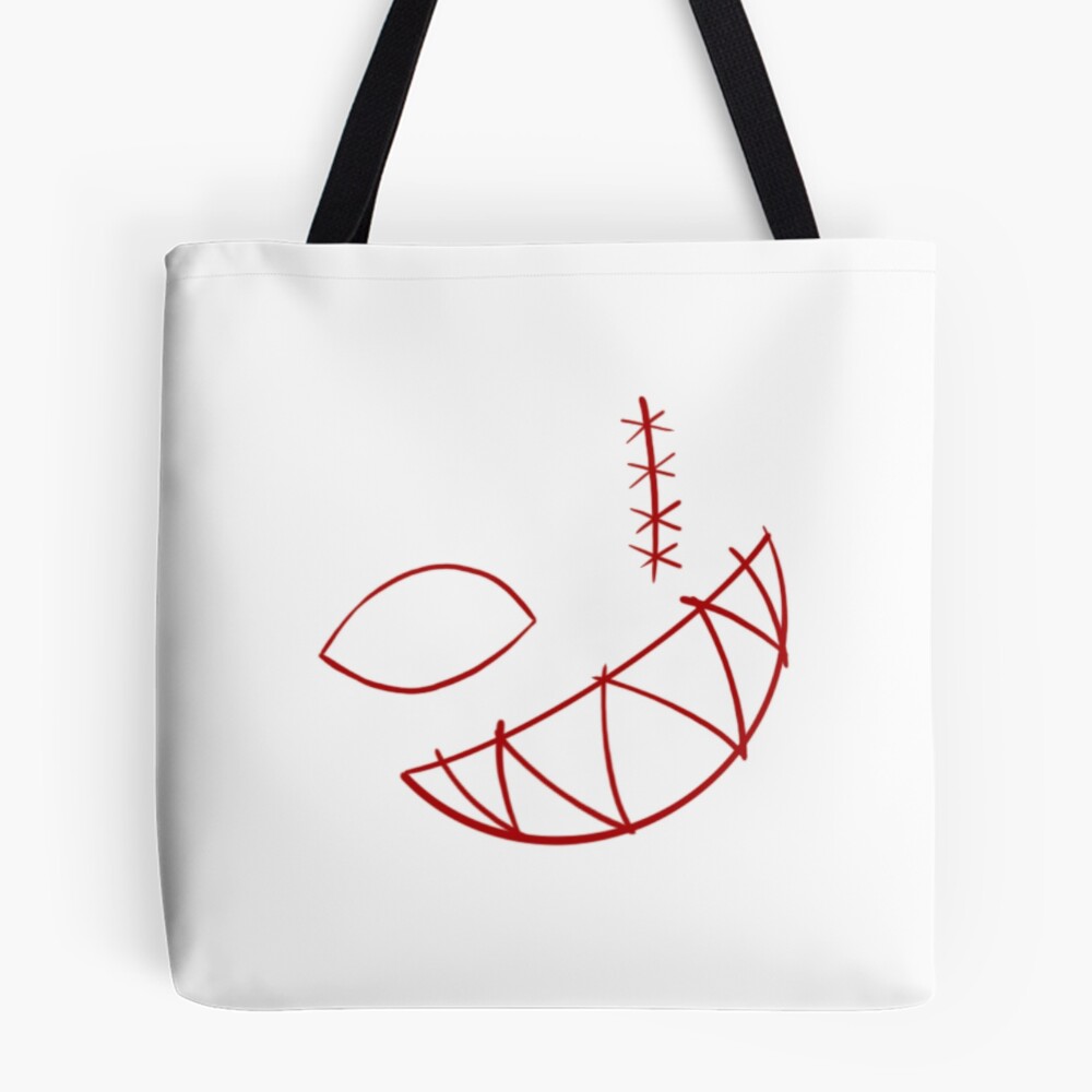 Vista previa del artículo con la obra «Bolsa estampada de tela», diseñado y vendido por Pixelized-Mouse.