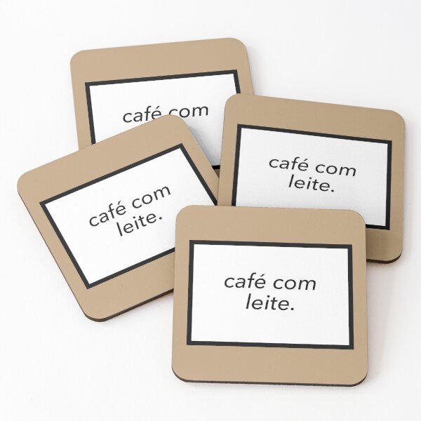 Item preview, café com leite box design designed and sold by 3meistudios.