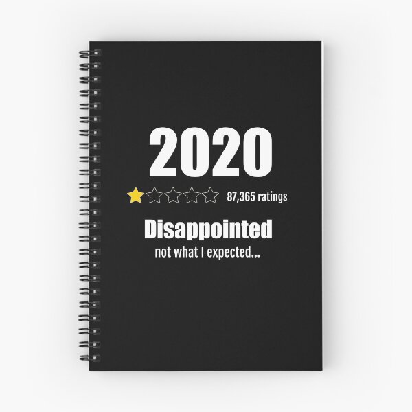 Item preview, Funny 2020 One Star Review - Disappointed Sarcastic 2020 Year Rating  designed and sold by FunnySunny T-Shirts.