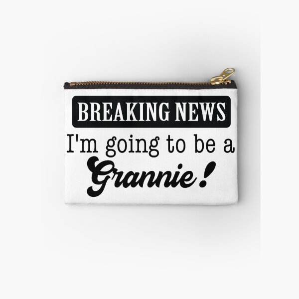 Item preview, Breaking News - I'm Going to Be a Grannie! designed and sold by LovenLaughter.