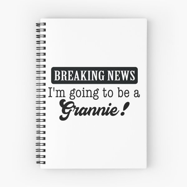 Item preview, Breaking News - I'm Going to Be a Grannie! designed and sold by LovenLaughter.