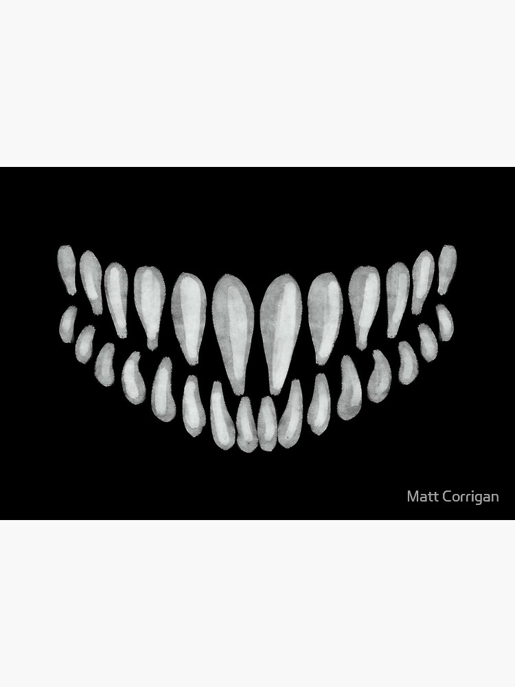 "Monster teeth" Mask for Sale by ExtremeFantasy Redbubble