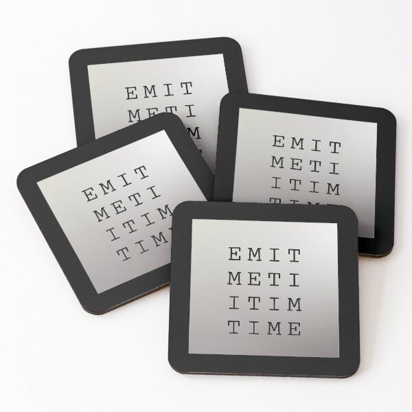 Item preview, TIME-EMIT tenet rock inspired DARK designed and sold by gloriaC CREATE.