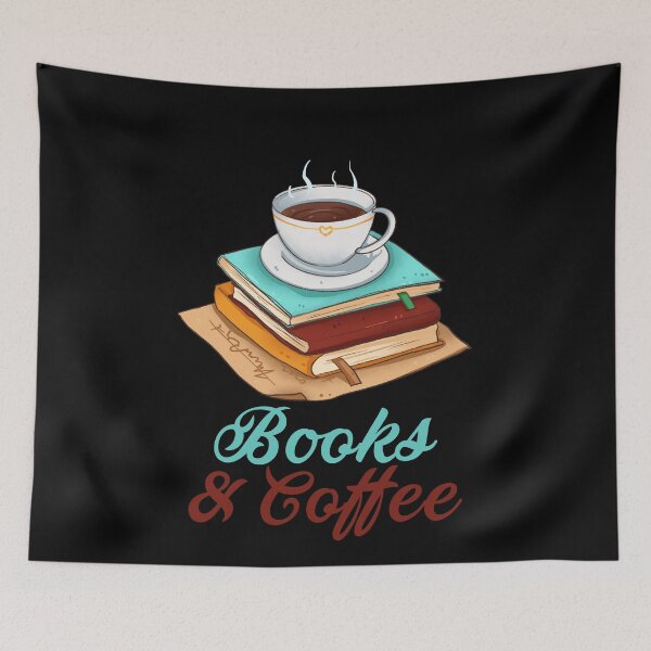 Item preview, Books And Coffee designed and sold by borutawear.