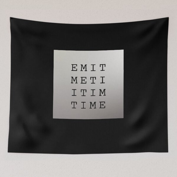 Item preview, TIME-EMIT tenet rock inspired DARK designed and sold by gloriaC CREATE.