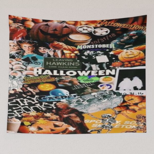 Item preview, Halloween Collage designed and sold by Radrollins.