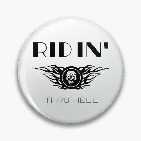 Item preview, RIDIN' THRU HELL designed and sold by CoopClothing.