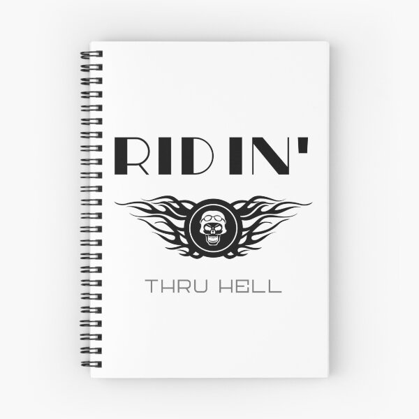 Item preview, RIDIN' THRU HELL designed and sold by CoopClothing.