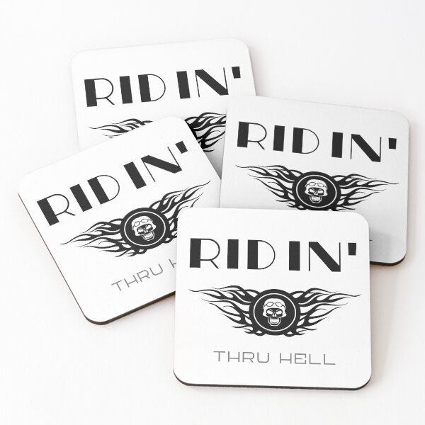 Item preview, RIDIN' THRU HELL designed and sold by CoopClothing.