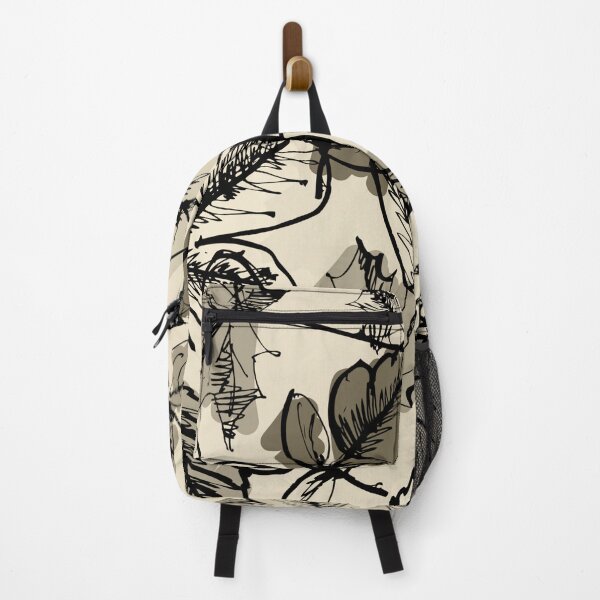 Item preview, Black and white leaf designed and sold by Lisa Johnson.