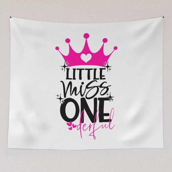 Item preview, Little miss one derful designed and sold by purpleblobart.