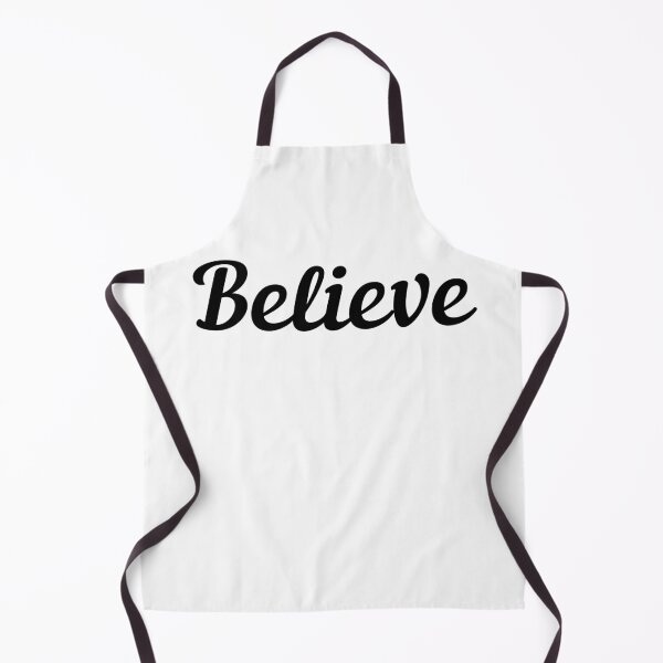 Item preview, Believe. Text only design. Black text. Script font. designed and sold by JellyBeenzz.