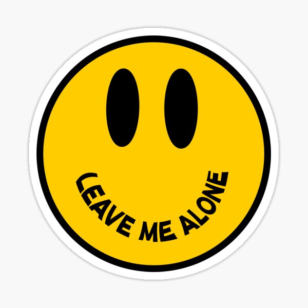 Yellow Smiley Face Stickers for Sale
