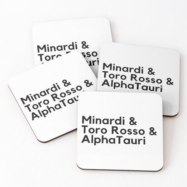 Item preview, Minardi & Toro Rosso & AlphaTauri - F1 Teams designed and sold by heyitsclara.