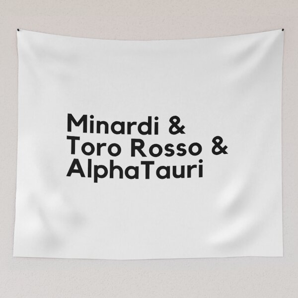 Item preview, Minardi & Toro Rosso & AlphaTauri - F1 Teams designed and sold by heyitsclara.