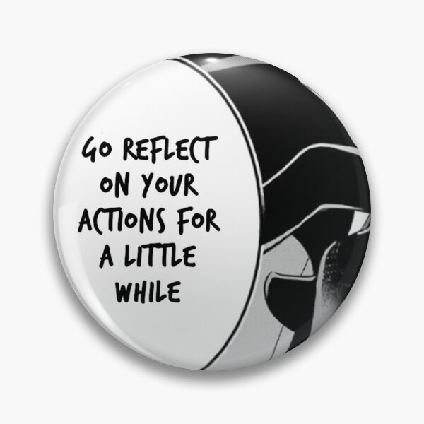 Item preview, Reflect On Your Actions | Misfit of Demon King Academy designed and sold by mangaBear.