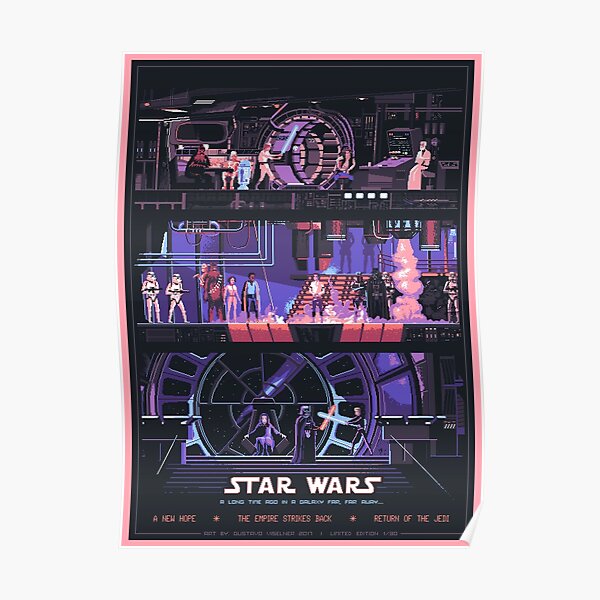Stars Wars: películas de los 80 Póster