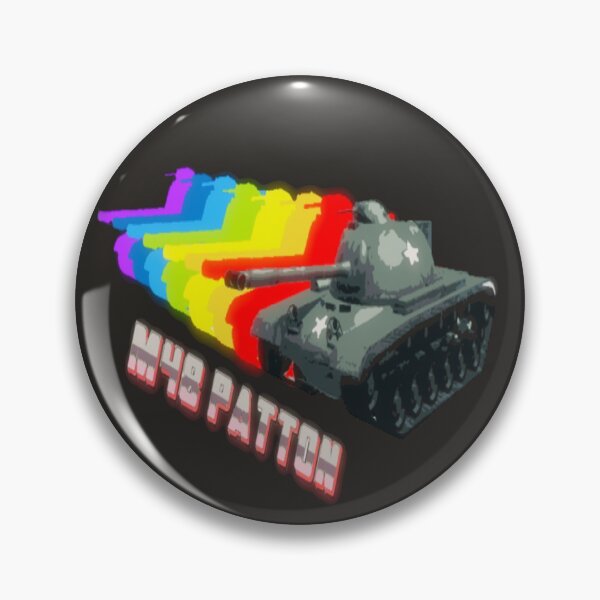 Item preview, Retro American M48 Patton Tank designed and sold by Equables.