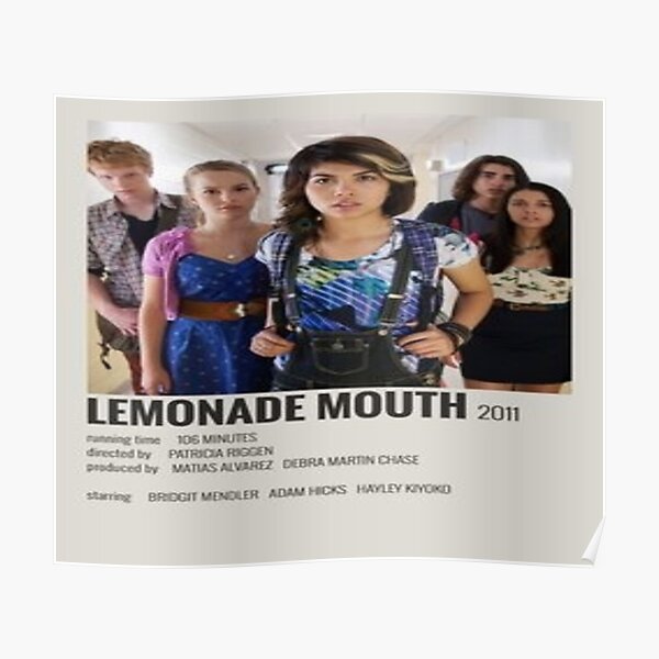 "Lemonade Mouth" Poster by Radrollins Redbubble