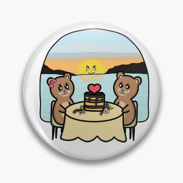 Item preview, Kawaii cute bears love  designed and sold by Sintija Valucka.