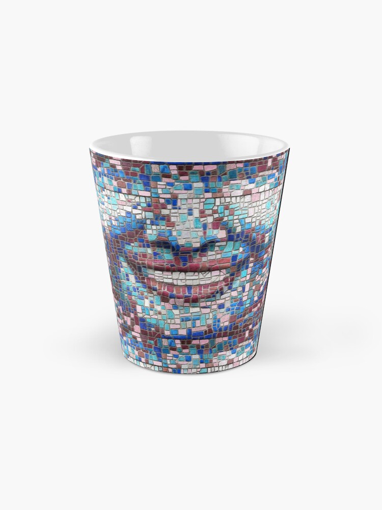 Alternate view of “Broken” (mosaic tile, painted) - “Smile” Fine Art series Mug