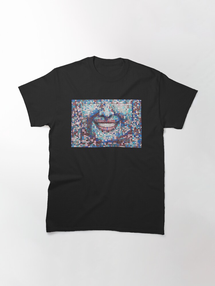 Alternate view of “Broken” (mosaic tile, painted) - “Smile” Fine Art series Classic T-Shirt