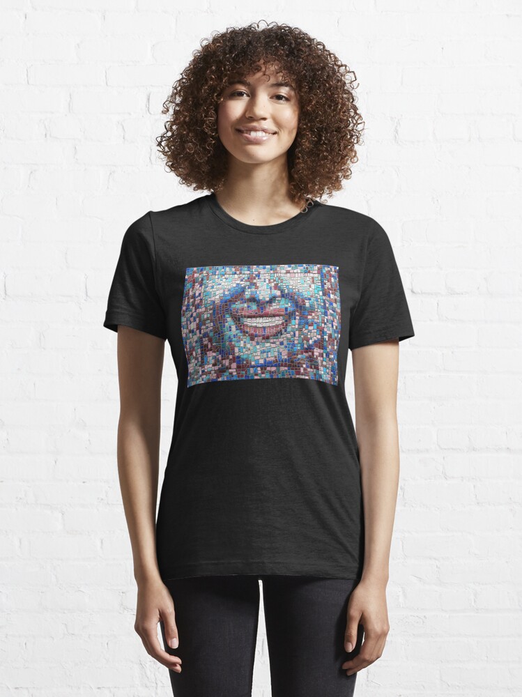 Alternate view of “Broken” (mosaic tile, painted) - “Smile” Fine Art series Essential T-Shirt