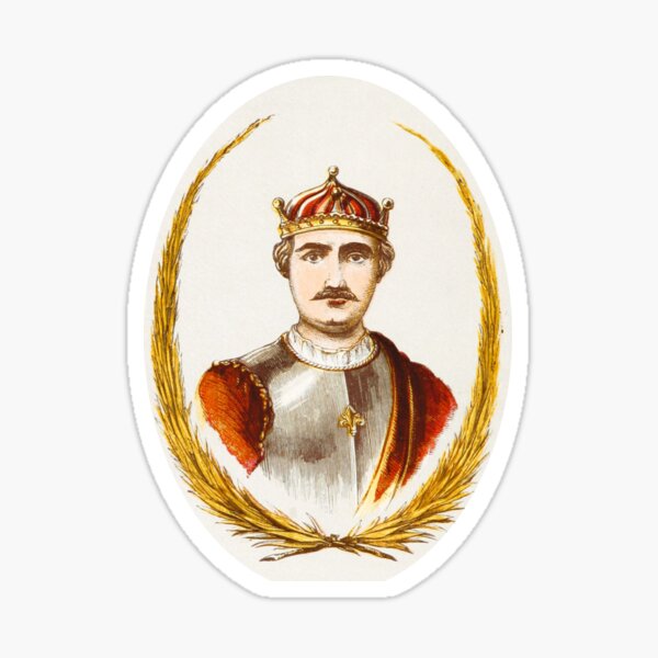 Item preview, King with a Red and Gold Crown designed and sold by TeeFuns.