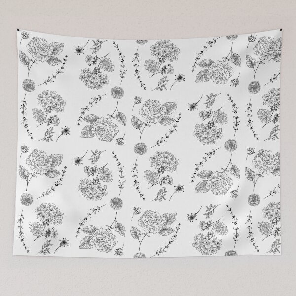 Item preview, Minimalist Floral Pattern Design  designed and sold by Iambellanova.
