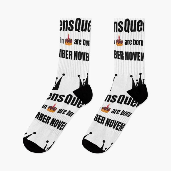 Item preview, Queens are born in NOVEMBER birthday funny designed and sold by OneTimeEngineer.