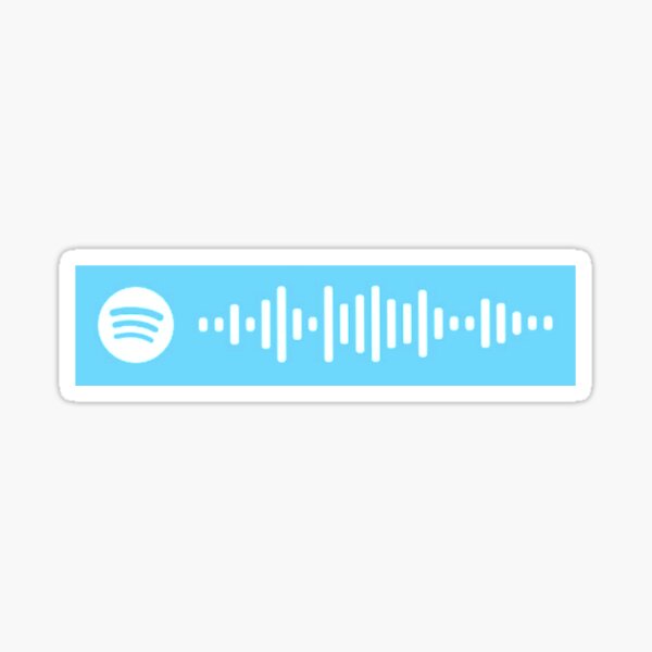 Phineas and Ferb Theme Song Spotify Code Sticker