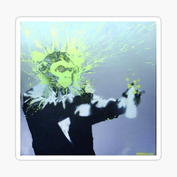 Item preview, Banksy Self-Portrait - Monkey Face designed and sold by WE-ARE-BANKSY.