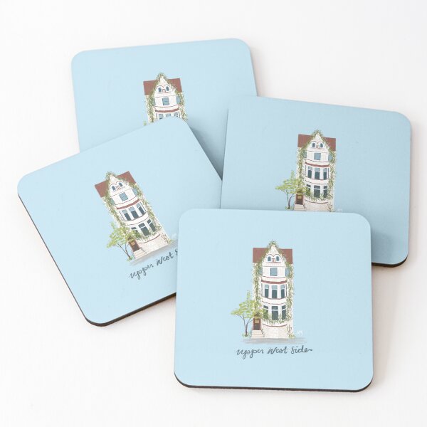 Item preview, Upper West Side Building designed and sold by alexkmosdesigns.