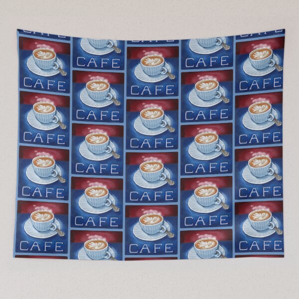 Item preview, Cafe Coffee  designed and sold by halfmoonharry.
