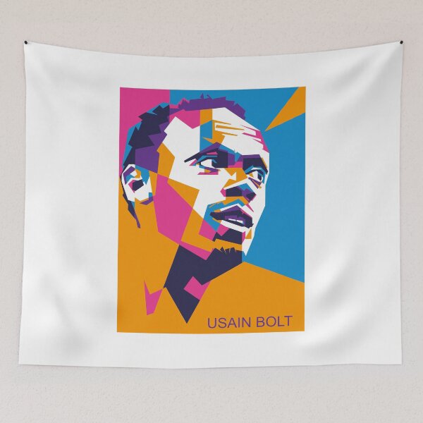 Item preview, Usain Bolt pop art designed and sold by Abstract88.