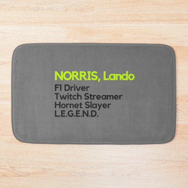 Item preview, Lando Norris - F1 Driver, Twitch Streamer, Hornet Slayer, Legend designed and sold by heyitsclara.