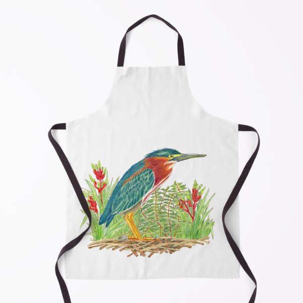 Item preview, Green Heron in Key West  designed and sold by Stephanie Sipp.