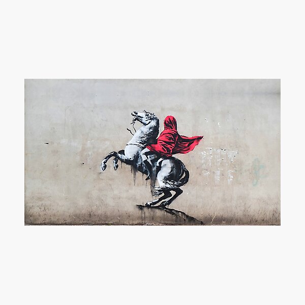 Item preview, Banksy Napoleon Street Art Paris designed and sold by WE-ARE-BANKSY.
