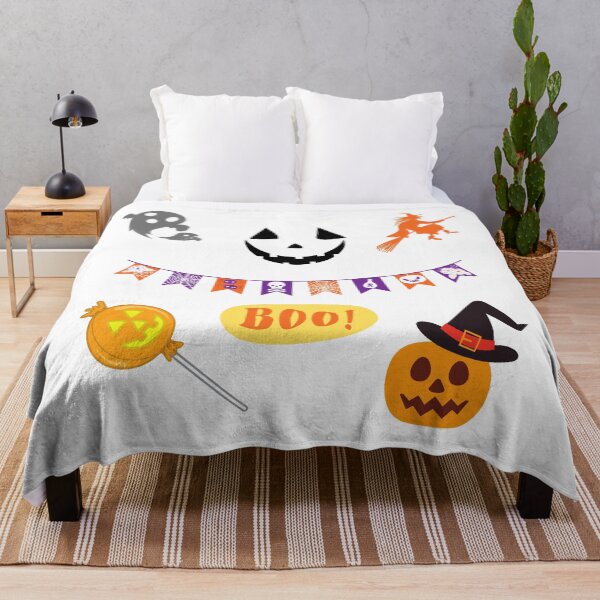 Item preview, Pumpkin Eating Ghosts designed and sold by calmblissmind.