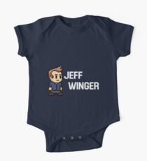 Jeff Winger - Community Short Sleeve Baby One-Piece