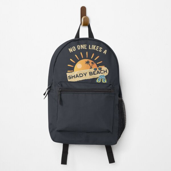 Item preview, No One Likes A Shady Beach Funny Retro Summer Vacation Gift designed and sold by Jake Knifer.