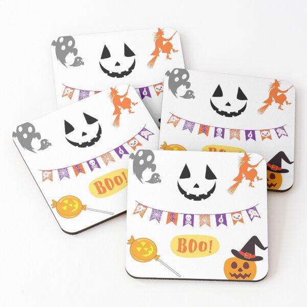 Item preview, Pumpkin Eating Ghosts designed and sold by calmblissmind.