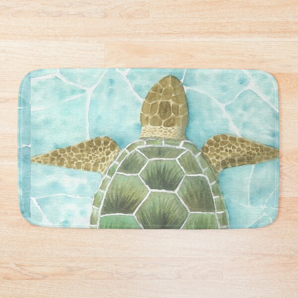 Item preview, Watercolor Art - Sea Turtle Vertical designed and sold by lucyideas.