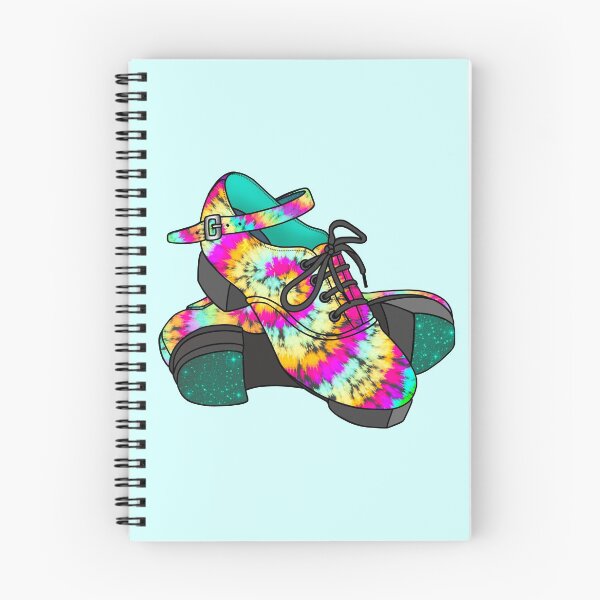 Item preview, Irish Dance Hard Shoes - Rainbow Tie Dye designed and sold by theBlueKazoo.
