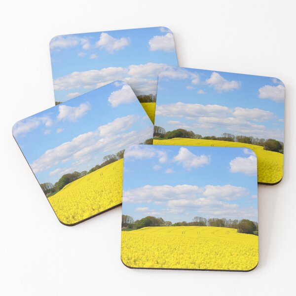 Item preview, Yellow flowers field designed and sold by Lupappdesigns.
