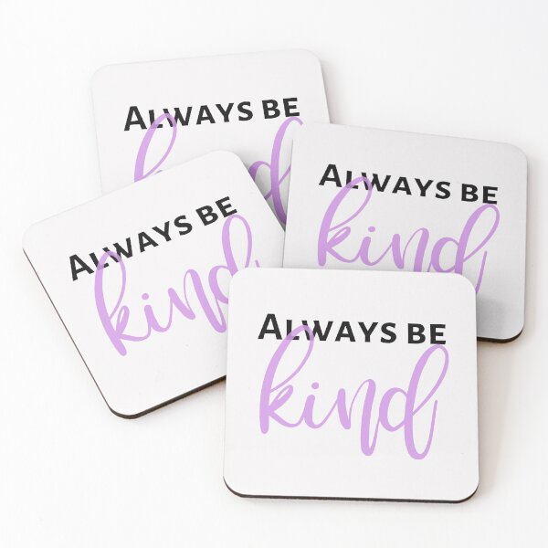 Item preview, Always be kind. Inspirational quote designed and sold by ramonag1.