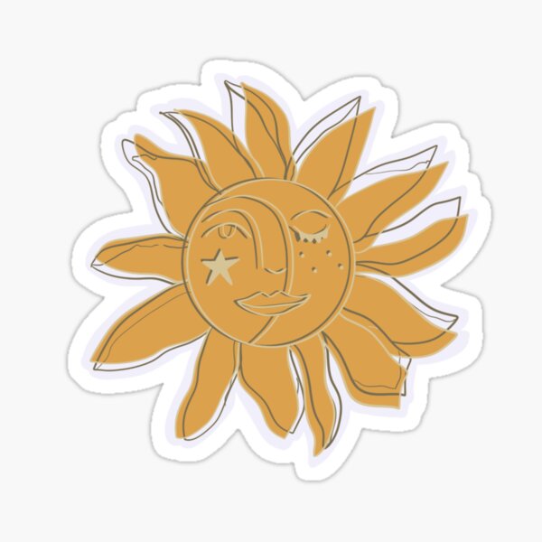 "Sunny Moonlight" Sticker For Sale By Tati-jpg | Redbubble