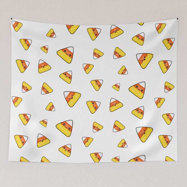 Item preview, Cute Candy Corn Halloween pattern  designed and sold by Arthemeral.
