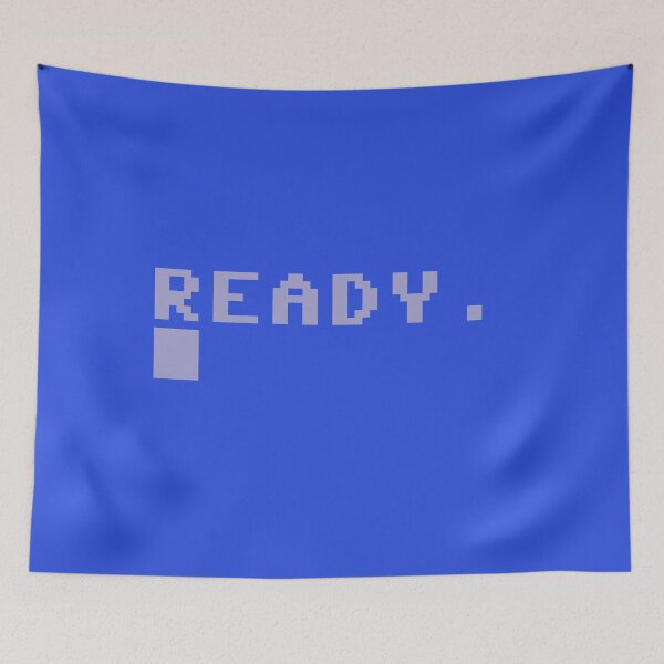 Item preview, Commodore 64 READY prompt - Vintage Computer designed and sold by andr0narak.
