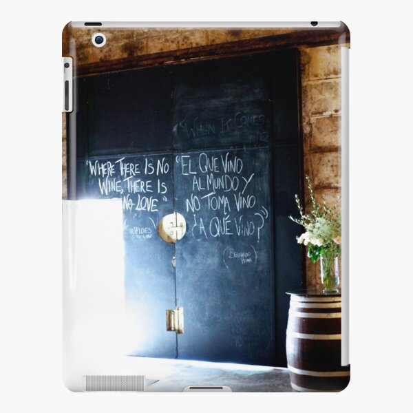 Where there is no wine, there is no love. iPad Snap Case